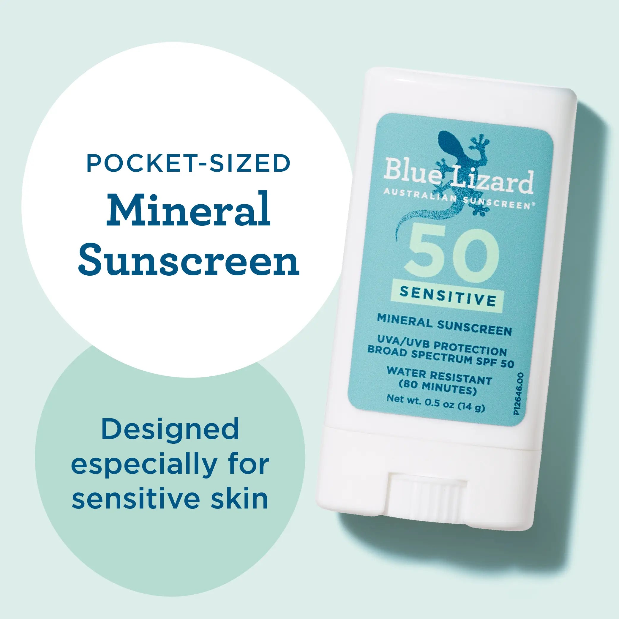 Blue Lizard Sensitive Mineral SPF 50 Sunscreen Stick