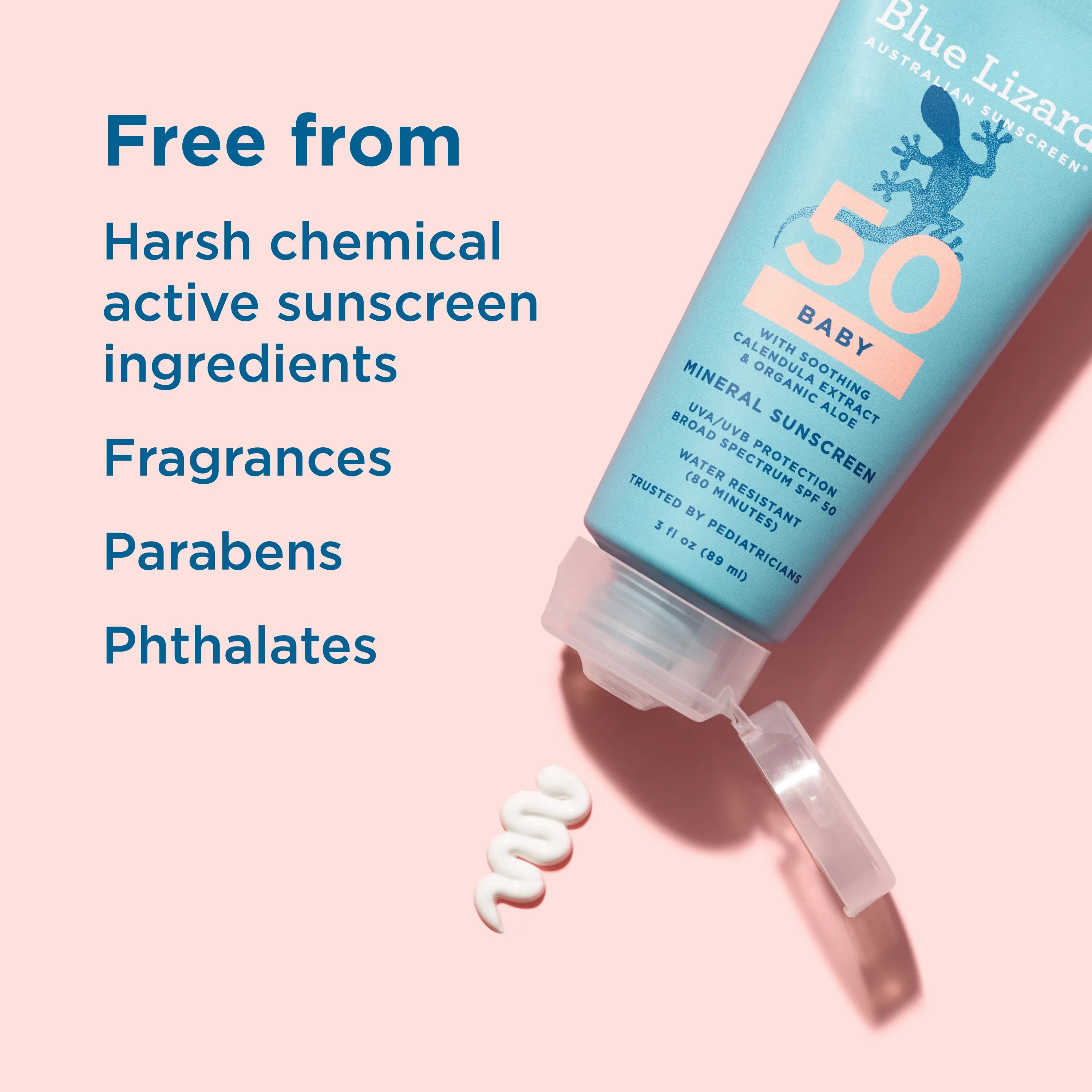 Blue Lizard Baby Mineral SPF 50 Sunscreen Lotion