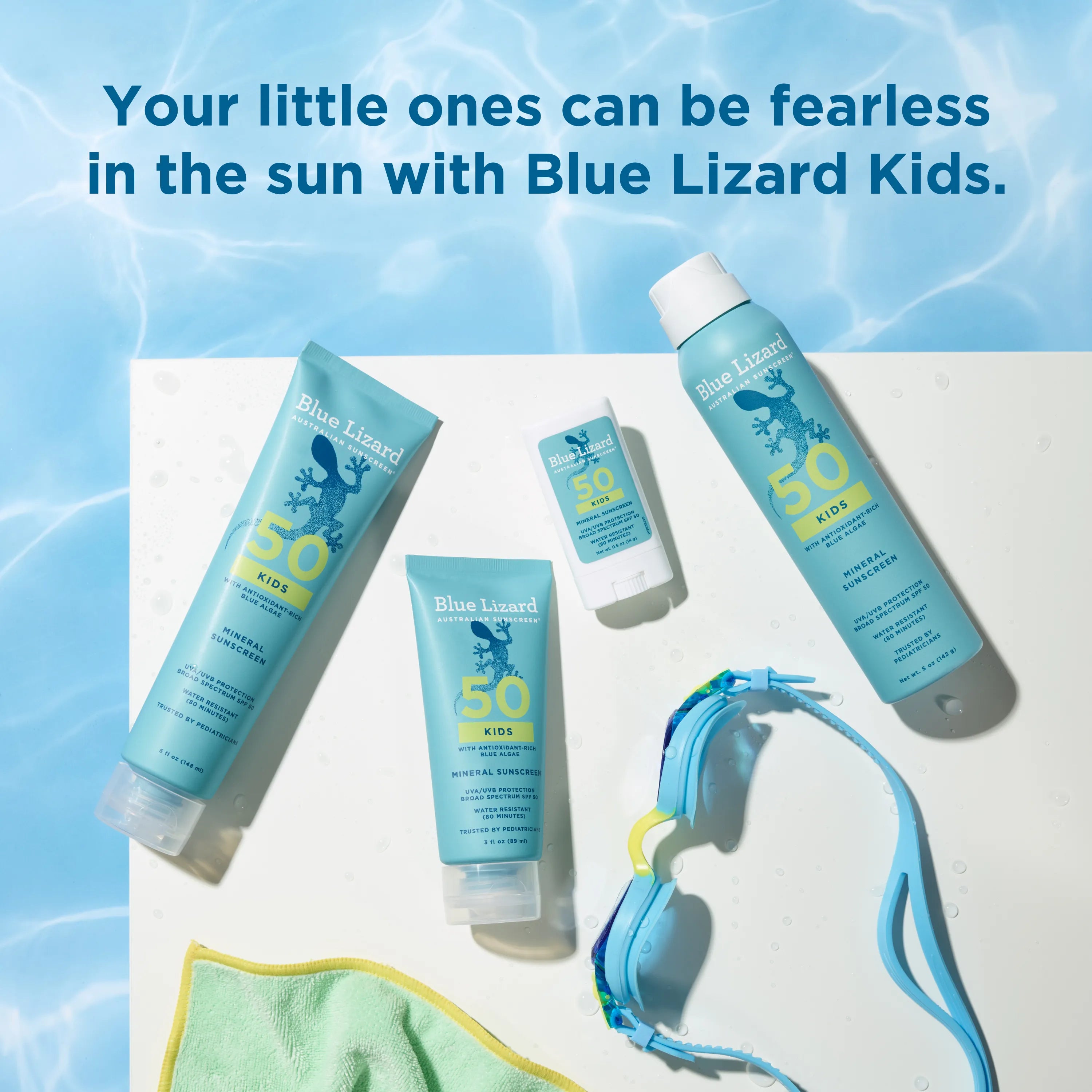 Blue Lizard Kids Mineral SPF 50 Sunscreen Stick