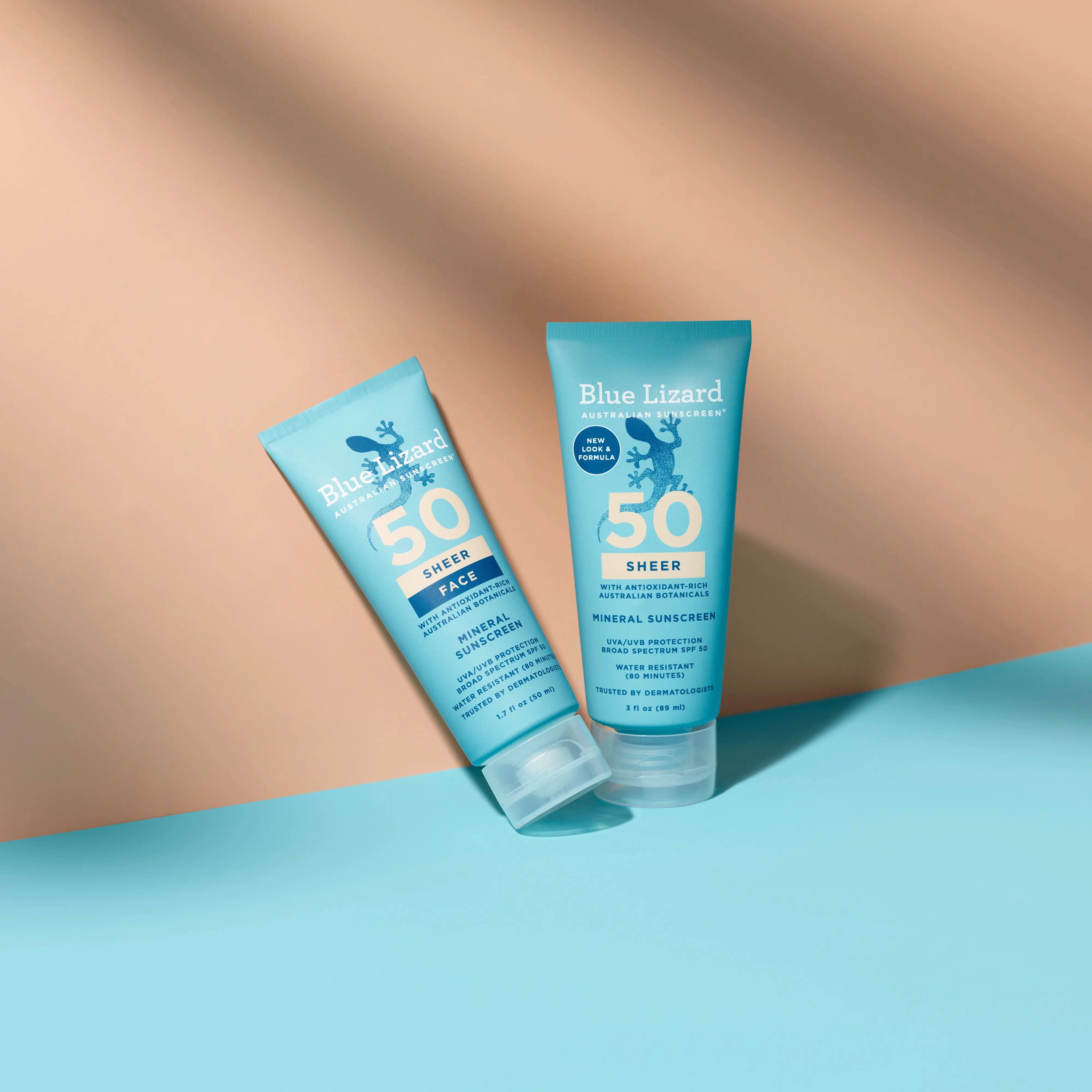 Blue Lizard sheer sunscreen collection