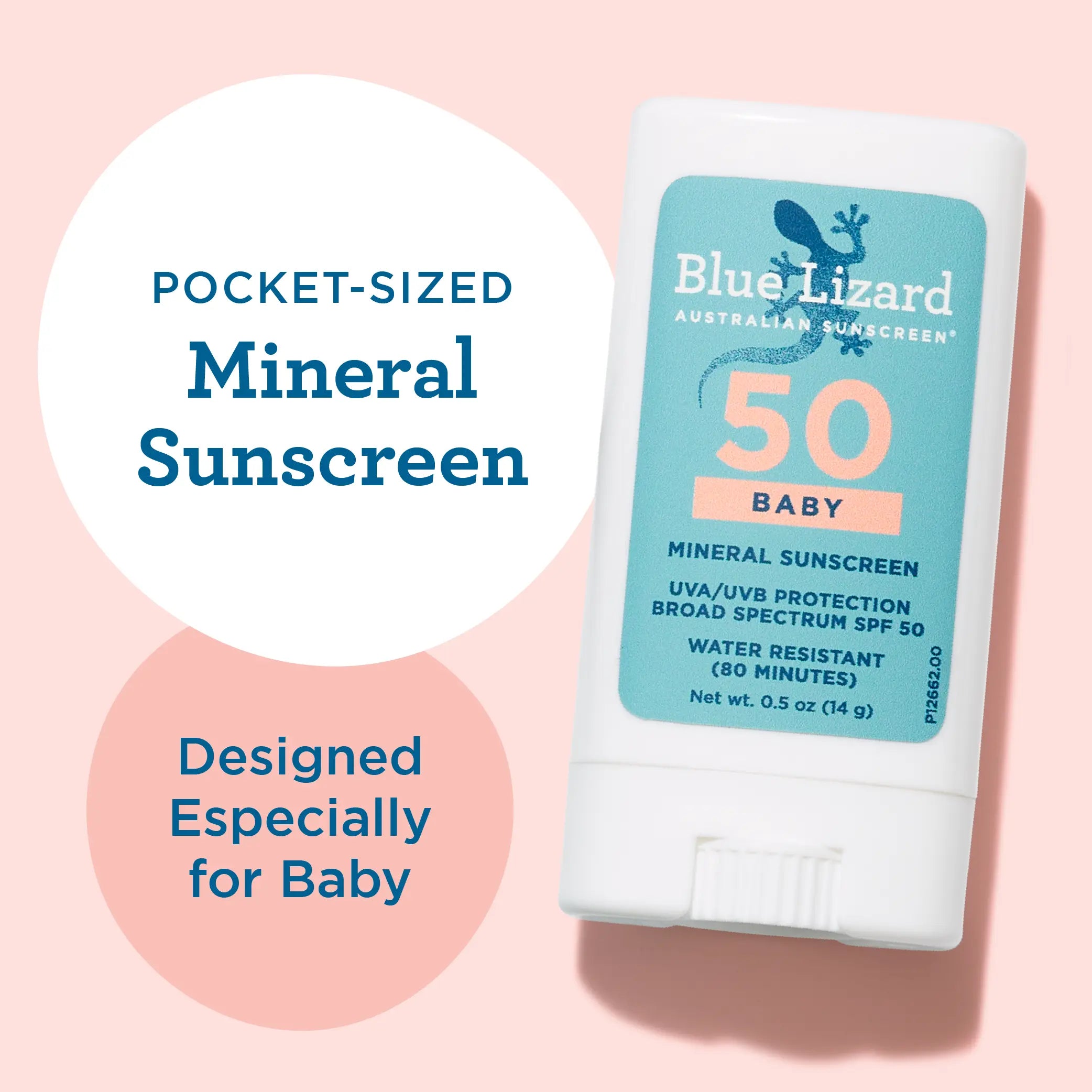 Blue Lizard mineral sunscreen SPF 50 baby stick and its benefits