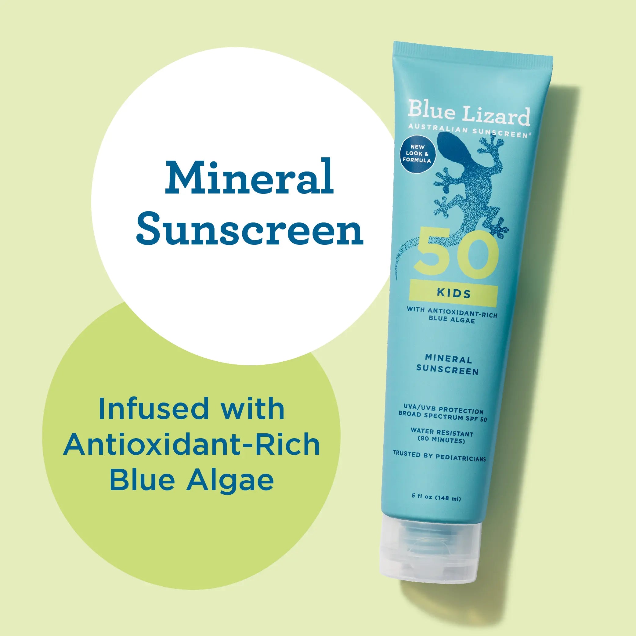 Blue Lizard mineral sunscreen SPF 50 kids lotion 5oz tube and its benefits