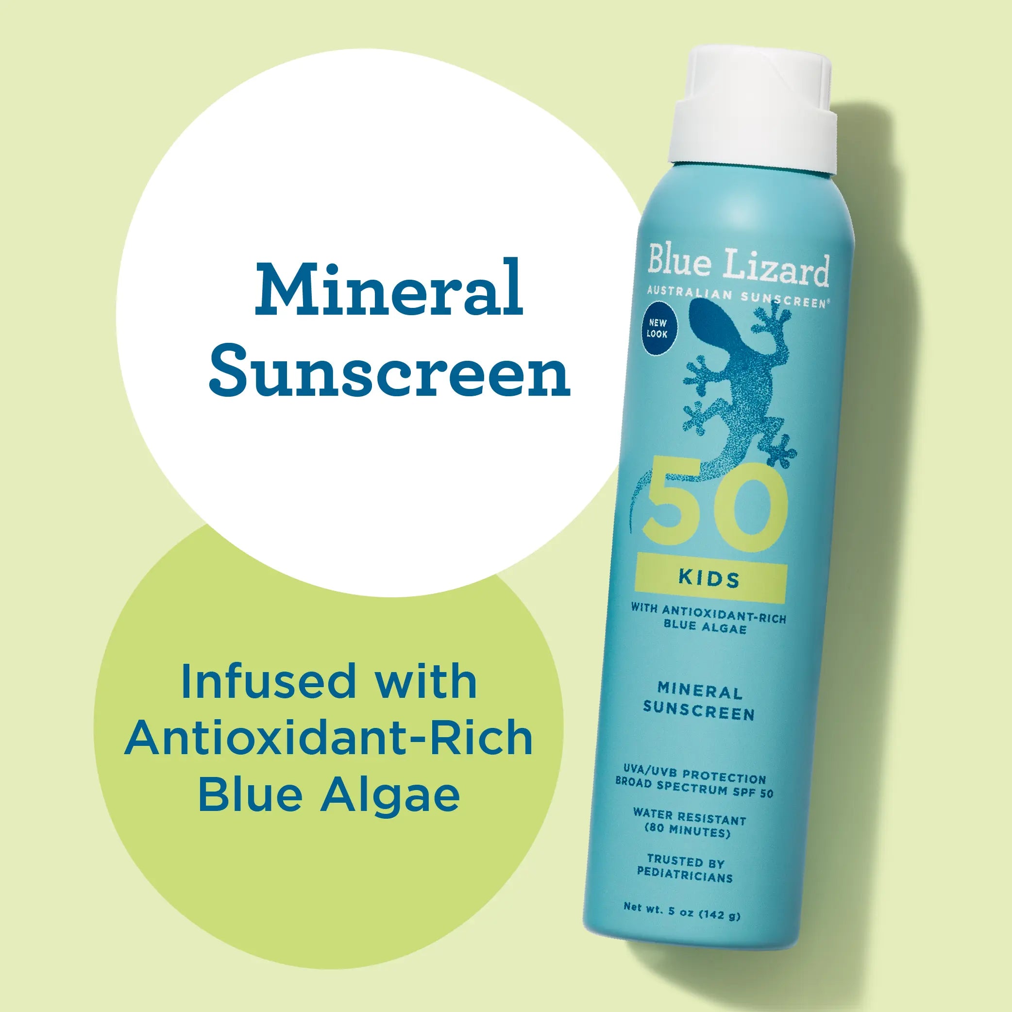 Blue Lizard mineral sunscreen SPF 50 kids spray and its benefits