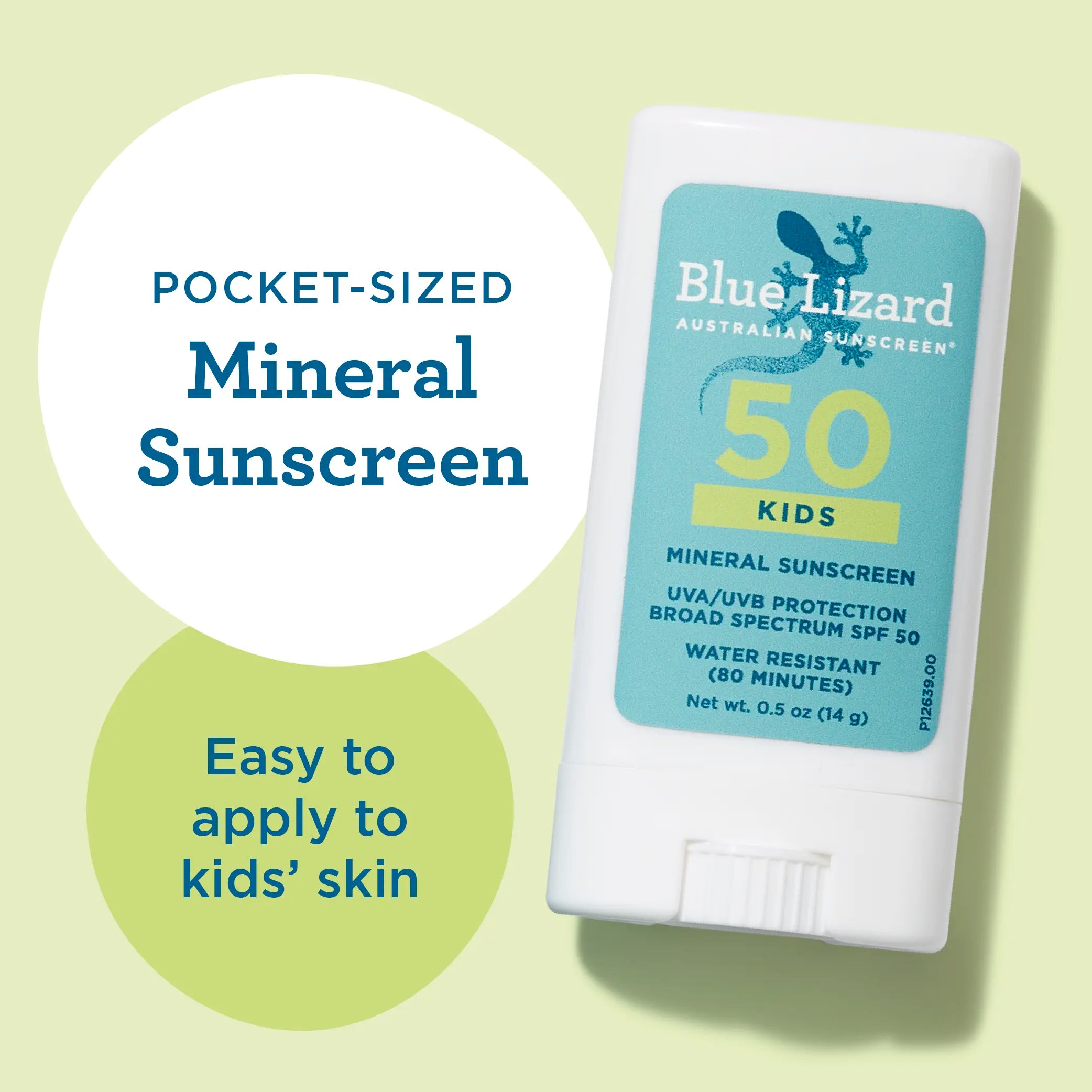 Blue Lizard mineral sunscreen SPF 50 kids stick and its benefits