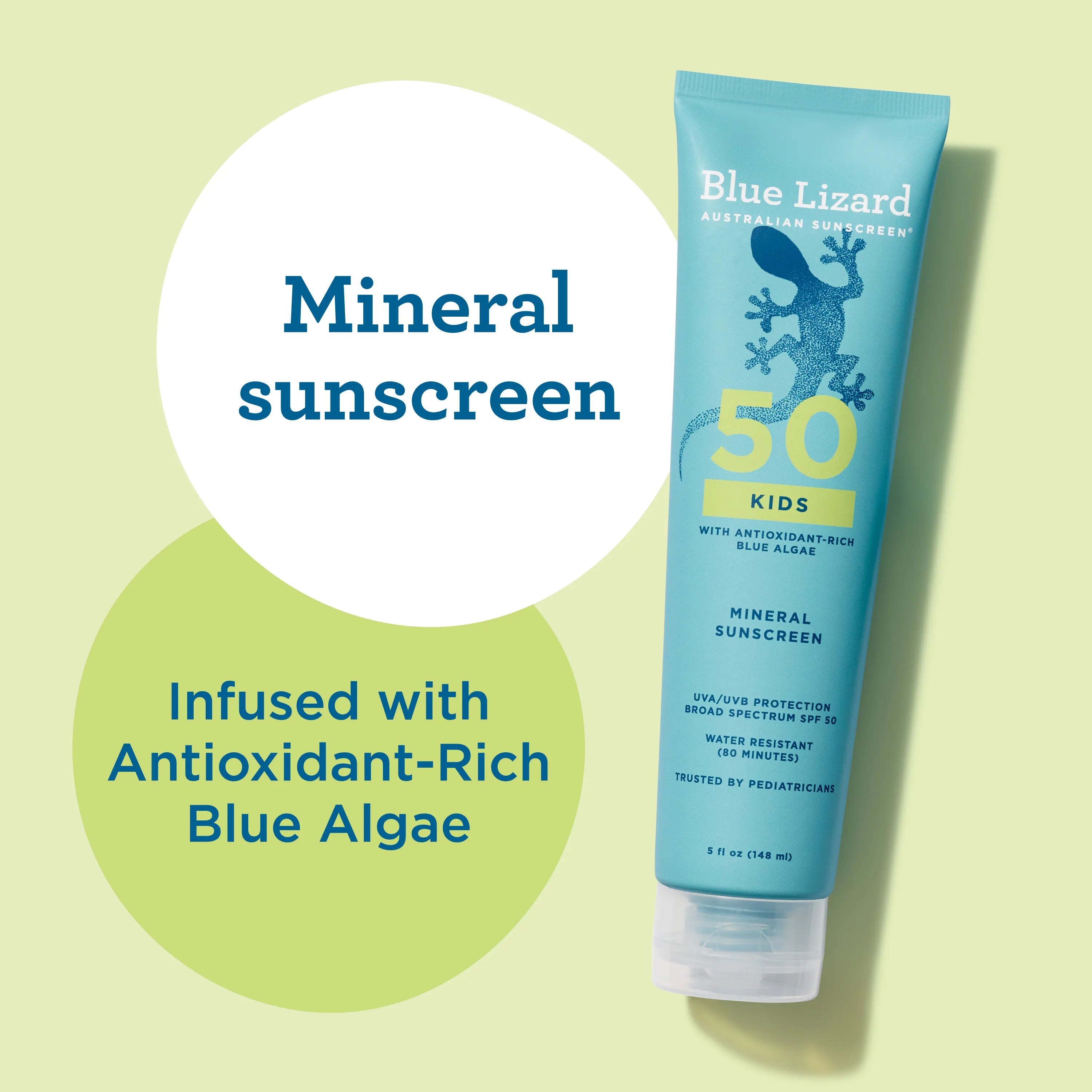 Blue Lizard Kids Mineral SPF 50 Sunscreen Lotion