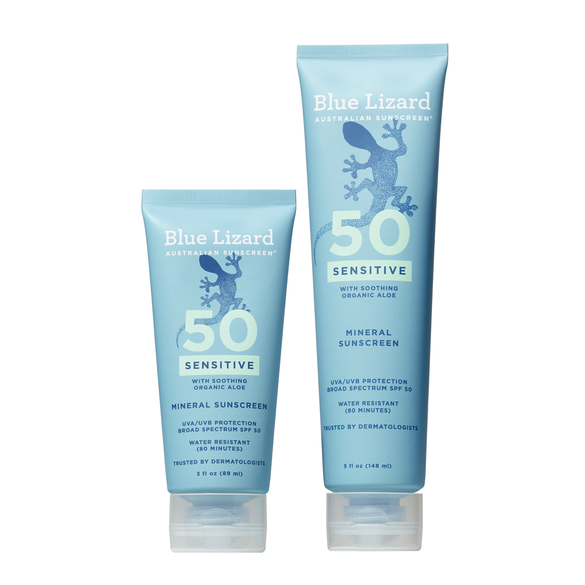 Blue Lizard Sensitive Mineral SPF 50 Sunscreen Lotion