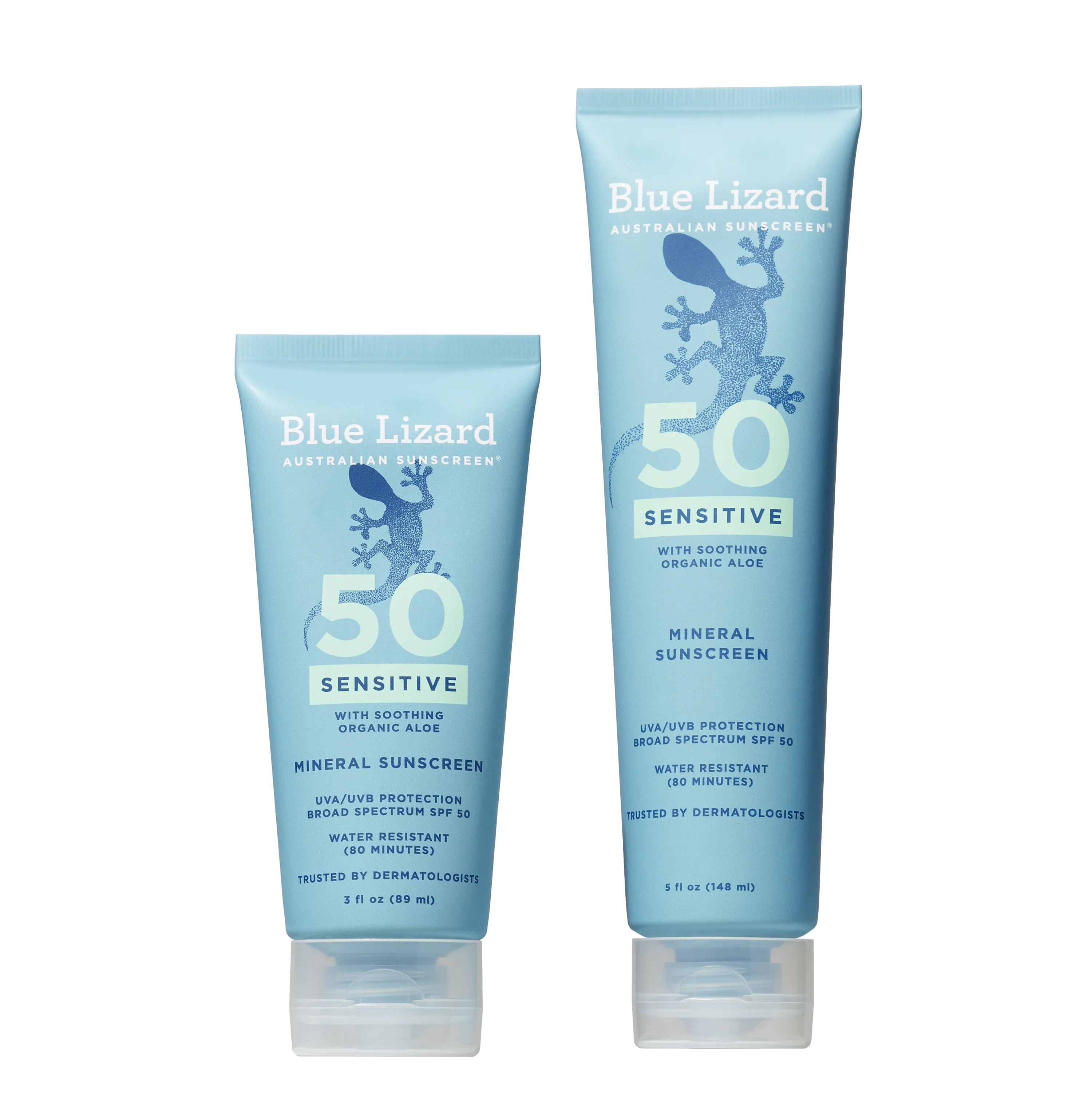 Blue Lizard Sensitive Mineral SPF 50 Sunscreen Lotion