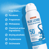 Sensitive Mineral Sunscreen Spray * SPF 50+ | 5 oz