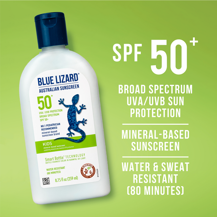 Kids Mineral-Based Sunscreen * SPF 50+ | 8.75 oz Bottle